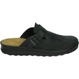 Westland - Heren - Pantoffels - Zwart - Nubuck Leder