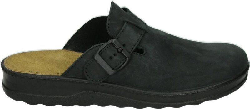 Westland - Heren - Pantoffels - Zwart - Nubuck Leder