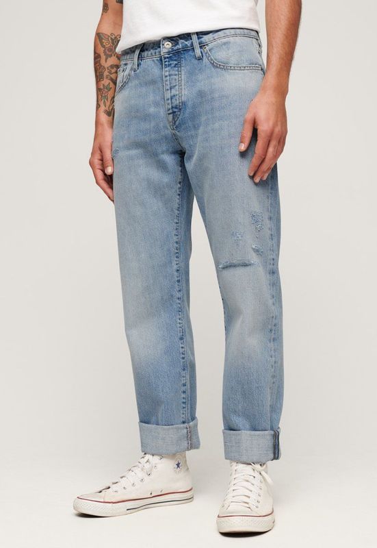 Superdry - Jeans met Rechte Pijpen - Heren - Jeans