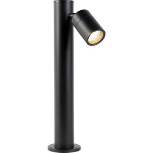 QAZQA solo - Moderne Vloerlamp | Staande Lamp - 1 lichts - H 45 cm - Zwart - Buitenverlichting