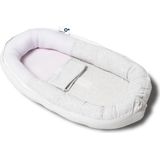 Doomoo Cocoon - Babynestje - Organisch Katoen - 74 x 46 cm - Chine White