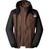 The North Face - QUEST TRICLIMATE JACKET - Heren Outdoorjas - SMOKEY BROWN