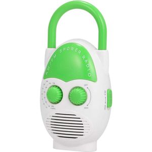 Doucheradio - Waterdicht - AM/FM - Draagbaar - Ingebouwde Luidspreker - Handgreep