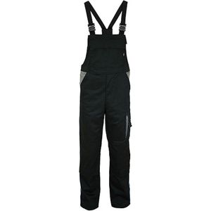 Carson Workwear 'Contrast Bib Pants' Tuinbroek/Overall Black - 90