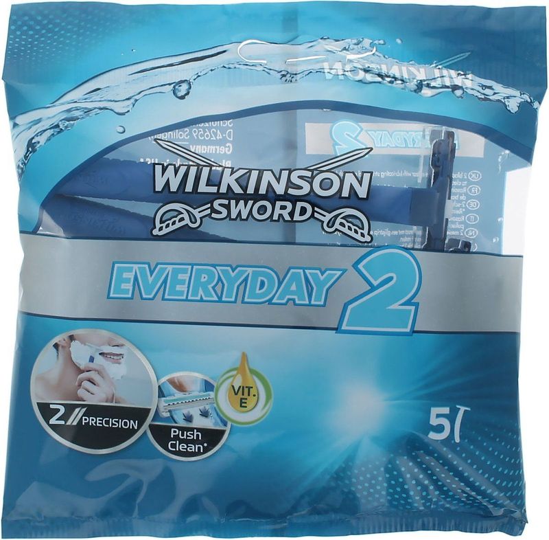 Wilkinson Wegwerpscheermesjes Essentials 2 For Men 5 stuks