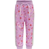 hummel - hmlNICA PANTS - Sportbroek - Bloemenprint - Katoen - Gerecycled