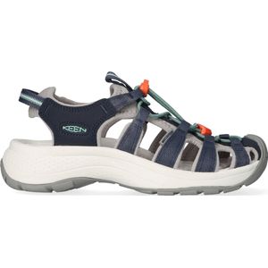 Keen Astoria West Dames Wandelsandalen Navy/Beveled Glass | Blauw | Gerecyclede PET flessen | Maat 36 | K1023587