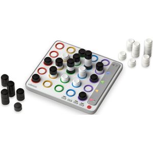 Smart Four - 3D AI-aangedreven - 4 op een rij spel - Strategische bordspellen met geïntegreerde scheidsrechter voor 1-2 spelers - Reisspellen voor kinderen van 6-12 jaar en ouder - Verjaardagscadeau voor kinderen - Familiespelavond