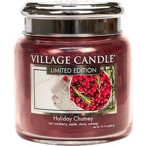 Village Candle Medium Jar Geurkaars - Holiday Chutney