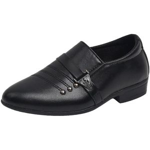 Kinderschoenen Loafers - Zwart Nette Schoenen - Kinderen - Lakleer - Leder