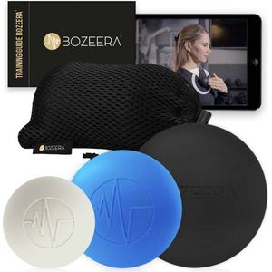 BOZEERA - Lacrosse Ballen - Massageballen - Inclusief Video Handleiding en Tas
