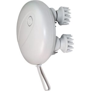 Elektrisch Hoofdmassage Apparaat - Scalp Massager - Hoofdmassage - Massageapparaten - Shiatsu Hoofdhuid - En Huisdier Massage - Stressverlichting - Stimuleert Haargroei & Bloedsomloop - Wit