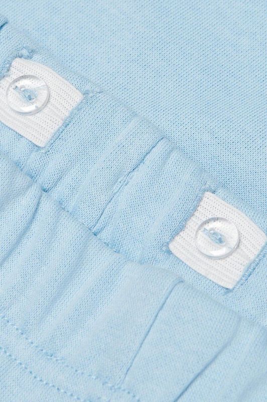 Only - KOGNEVER MW PULL-UP PANT - Lichtblauwe Sweatpants - Reguliere Pasvorm