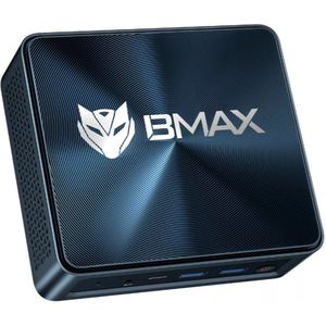 BMAX B9 Plus - Mini-PC - Intel Core i5-1250P - 24 GB LPDDR5 - 512 GB NVMe SSD - Windows 11 Pro - Triple 4K-scherm