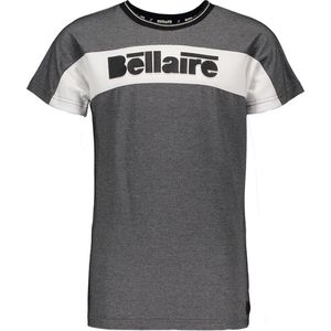 Bellaire T-shirt Karsty pique cut and sewn jet black
