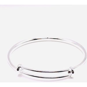 Armband Klaver Vier Lucky Charm - Zilver - Sterling Zilver - 925 - Zilver 925 - Sterling Zilver 925 - Voor Haar - Voor Vrouw - Armband Cadeau