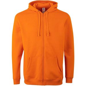 Uniseks capuchontrui met ritssluiting voor volwassenen