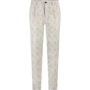 Blue Industry - Chino - Slim Fit - Mini Ruitmotief