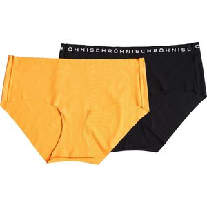 Röhnisch Hipster Siena Polyamide Dames Oranje/zwart Maat 3xl 2-pack