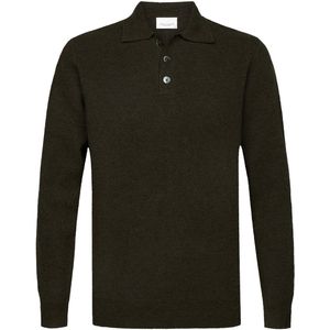 Profuomo - PPWJ30033A - Pullover - Donker Groen