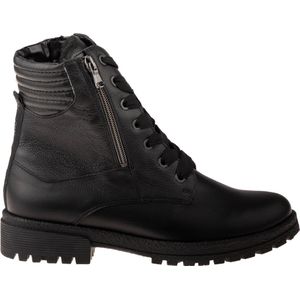 Waldläufer - 743807 - Veterschoenen - Schwarz - Leder