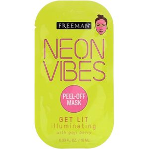 Gezichtsmasker Peel Off Freeman Beauty Neon Vibes 10 ml - facial mask - goji-bes - lichtgevend