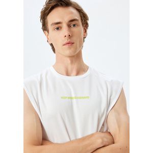 Ronde kraag Mouwloos Tanktop