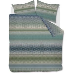 Snoozing Milly Dekbedovertrek - Tweepersoons - 200x200/220 cm - Blue Green