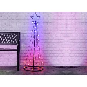 Hi LED Kerstoom - RGB kerstverlichting - 100 cm