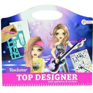 Toi-Toys Top Designer Schetsboek Fashion met Stickers