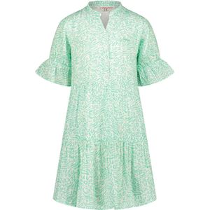 Vingino Midi Dress Pemmelie Meisjes Jurk - Tropic mint - Maat 128