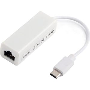 USB 3.1 Type-C naar RJ45 100 Mbps Ethernet-adapter voor Pro 2017 Pro XPS notebook pc en andere USB-C-apparaten