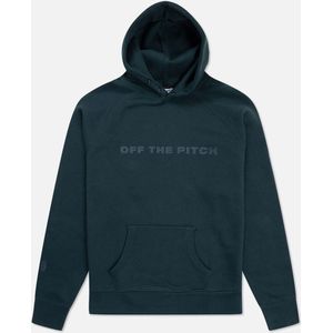 Off The Pitch Comfort Hoodie Heren Donkergroen - Maat: S