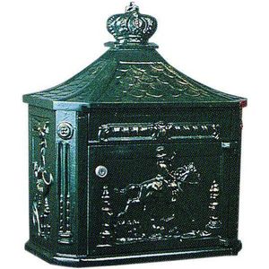 KS-verlichting Brievenbus B4 zwart