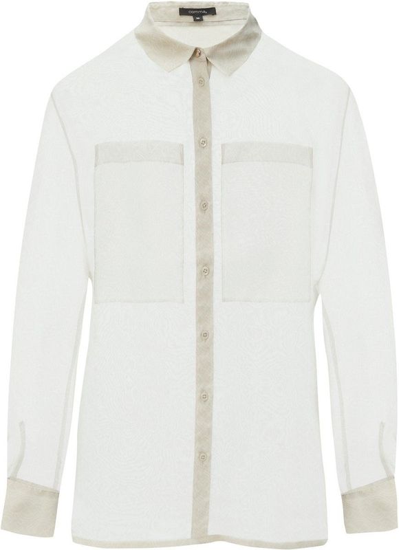 comma - Blouse - Organza - All-over Print