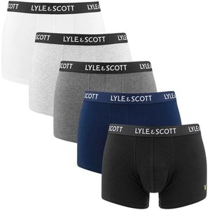 Lyle & Scott Miller Boxershorts Heren (5-pack) - Maat XXL
