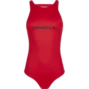 O'Neill Dames Badpak Logo Swimsuit Rood - Maat 38