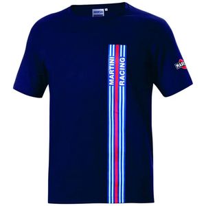 Sparco T-Shirt Martini Racing Big Stripes