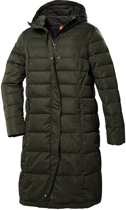 Winterjas - Olijfgroen - Polyester - Ademend - Waterafstotend