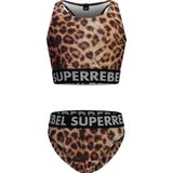 SuperRebel R401-5003 Meisjes Bikini - AO Leopard - Maat 16-176