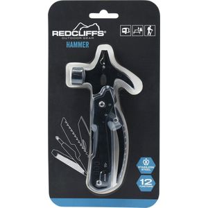 Redcliffs Multi Tool hamer met 12 functies.