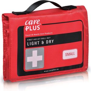 Care plus First Aid Kit roll out small- EHBO set - verbanddoos - uit te rollen- overzichtelijk