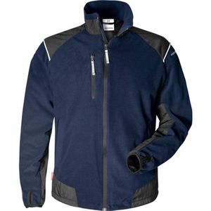 FRISTADS WINDSTOPPER Fleecejack marineblauw XL