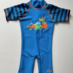 Zoggs - zwempak - zwemtshirt - 3-4 jaar - blauw