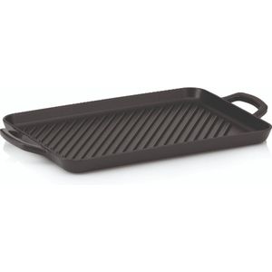 Grillplaat, Gietijzer, Zwart, 25 x 35 cm - Kela | Calido