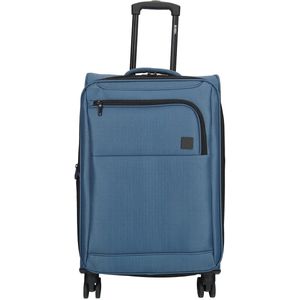 Enrico Benetti Oakville Middelgrote Koffer 65 cm - 52/65 liter - Expandable -TSA Slot - Jeansblauw