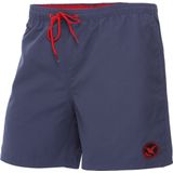 Ladeheid LA-LA40-128-SWS Heren Zwembroek - Zwemshorts - met zijzakken en achterzak - sneldrogend - met binnenslip van mesh - Koordsluiting - Polyester - Donkere jeans - S