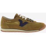 Sneakers - Multicolor - Kalfsleer en Textiel - Victoria Logo