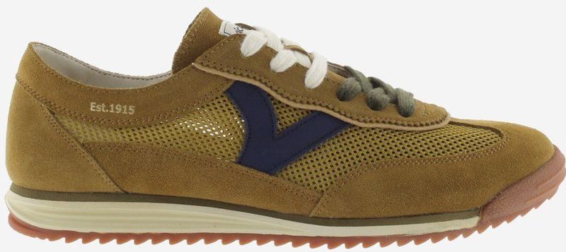 Sneakers - Multicolor - Kalfsleer en Textiel - Victoria Logo