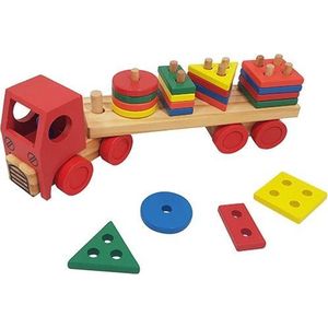 Playwood tellen sorteer vrachtwagen 00113